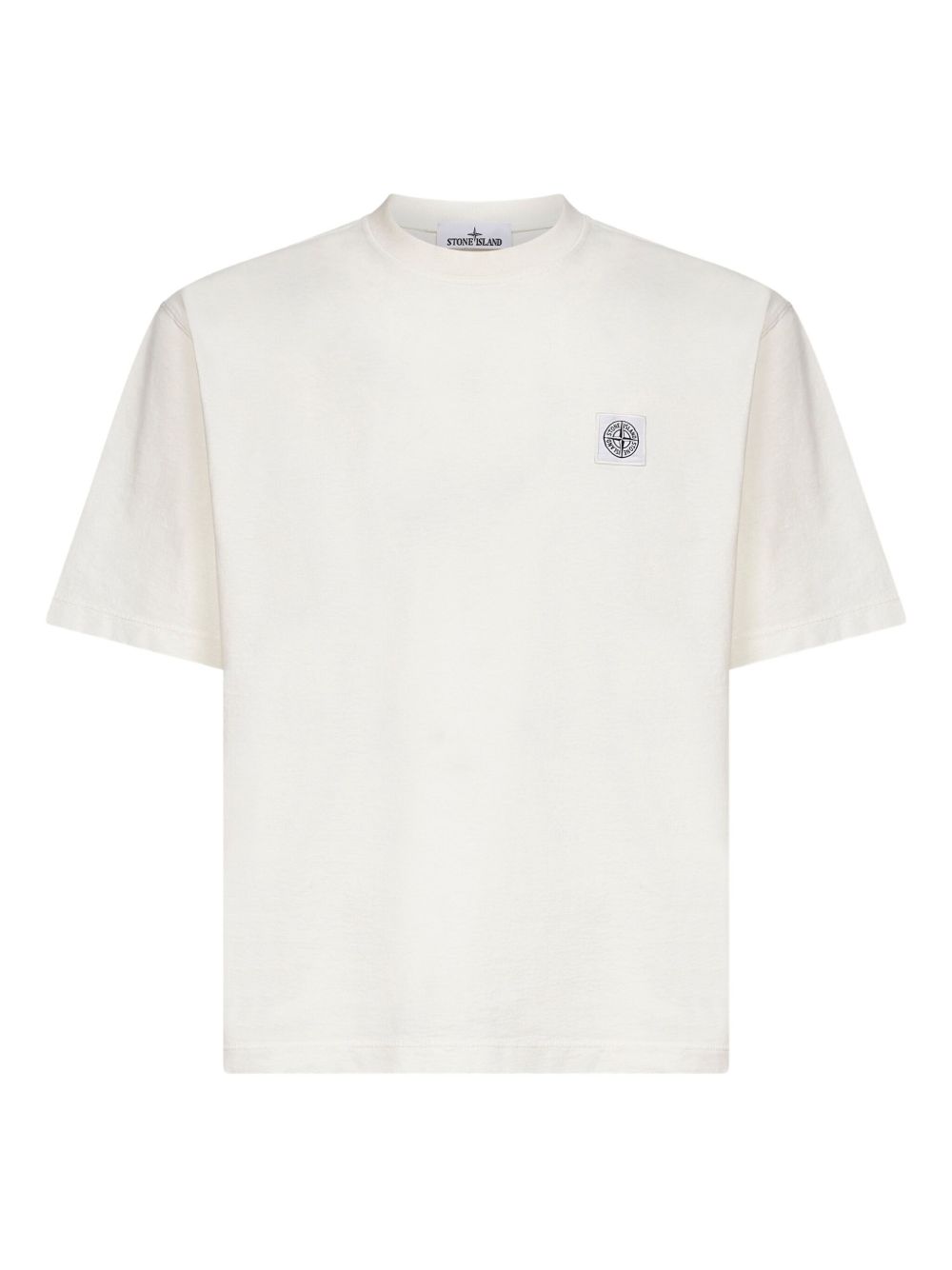 Stone Island T-Shirts And Polos White