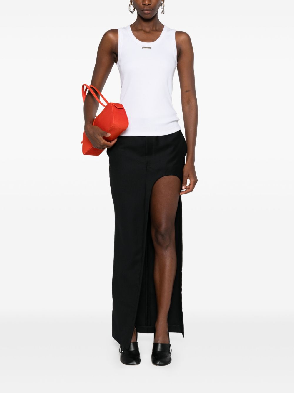 Alexander McQueen Sweaters Optical White Co Ea