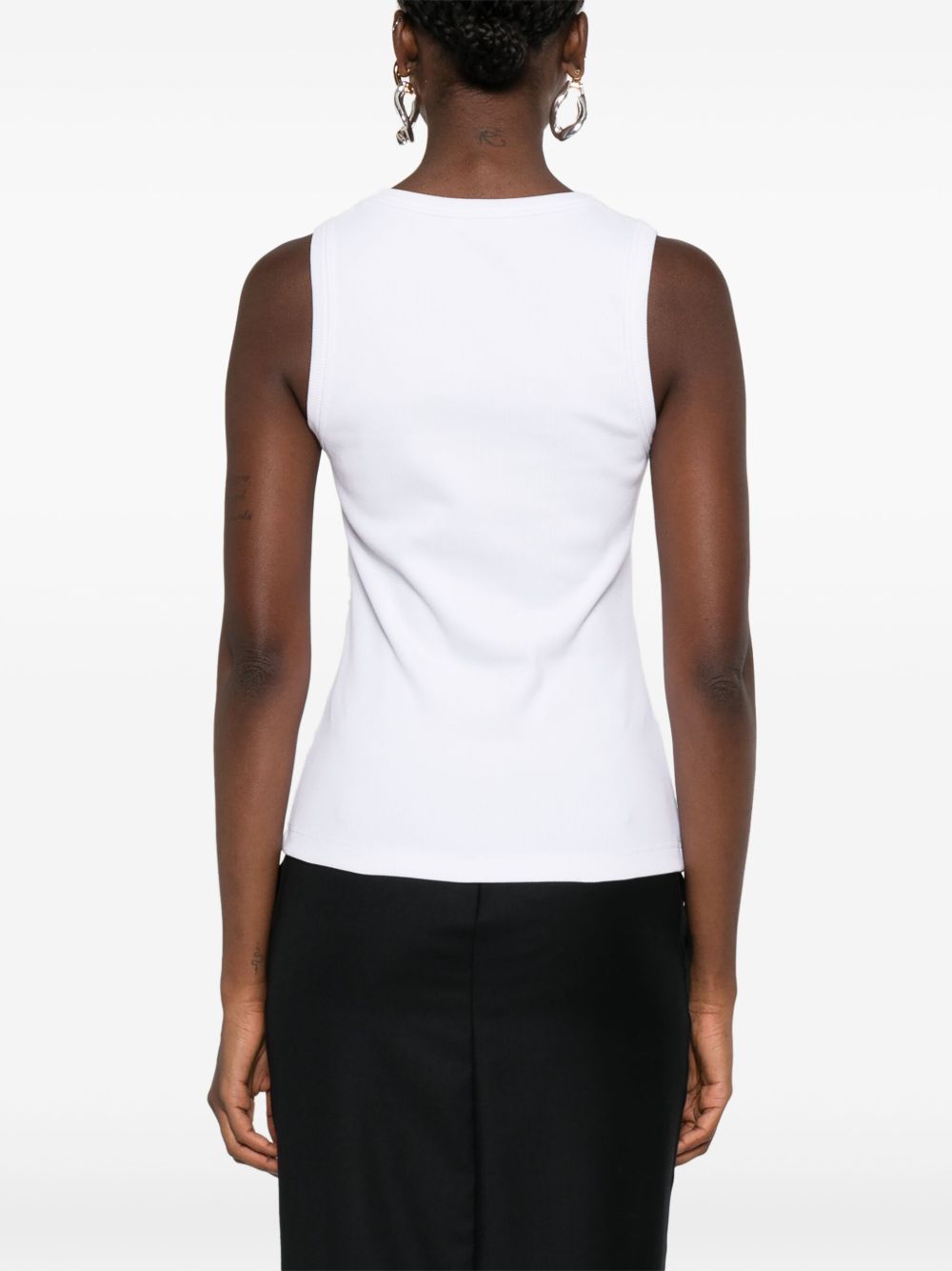 Alexander McQueen Sweaters Optical White Co Ea