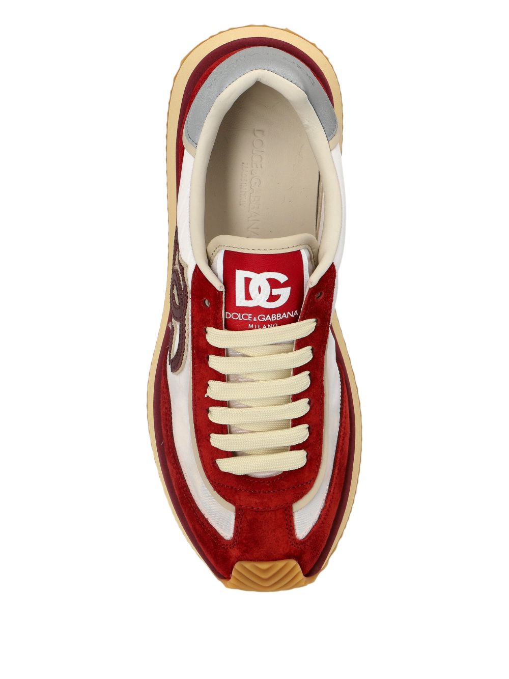 Dolce & Gabbana Flat Shoes Bordeaux 70 Pl 30 Vitello