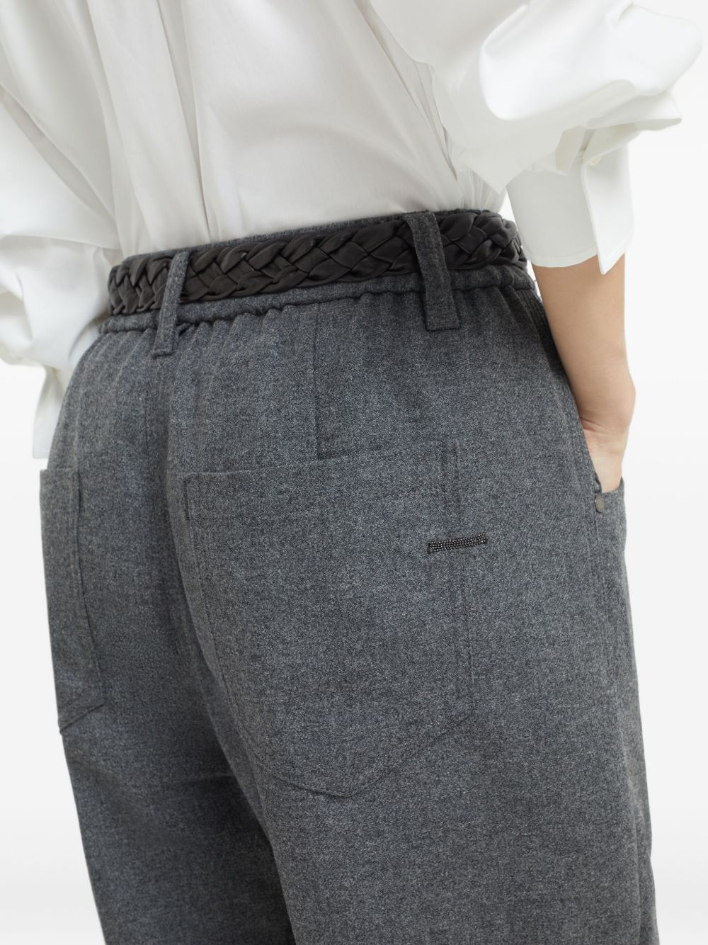 Brunello Cucinelli Trousers Lana Cachemire