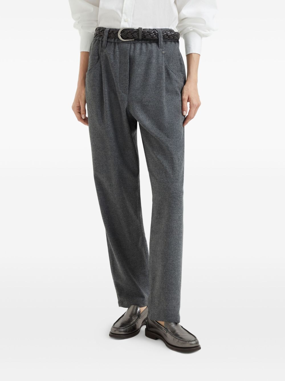 Brunello Cucinelli Trousers Lana Cachemire