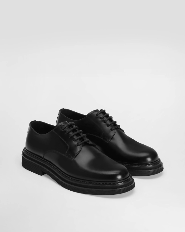 Dolce & Gabbana Flat shoes Black Lea