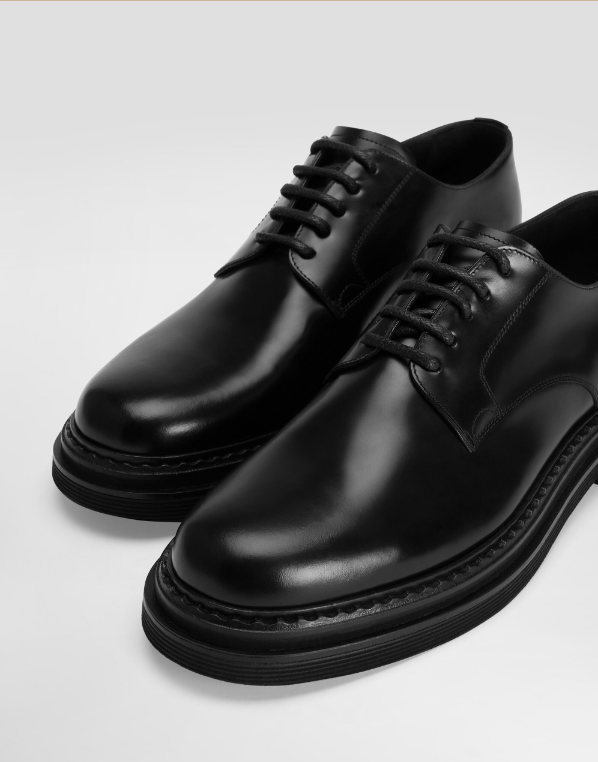 Dolce & Gabbana Flat shoes Black Lea