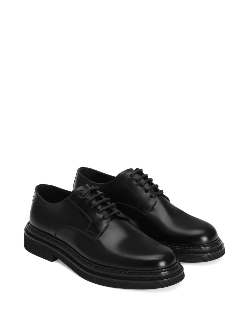Dolce & Gabbana Flat shoes Black Lea