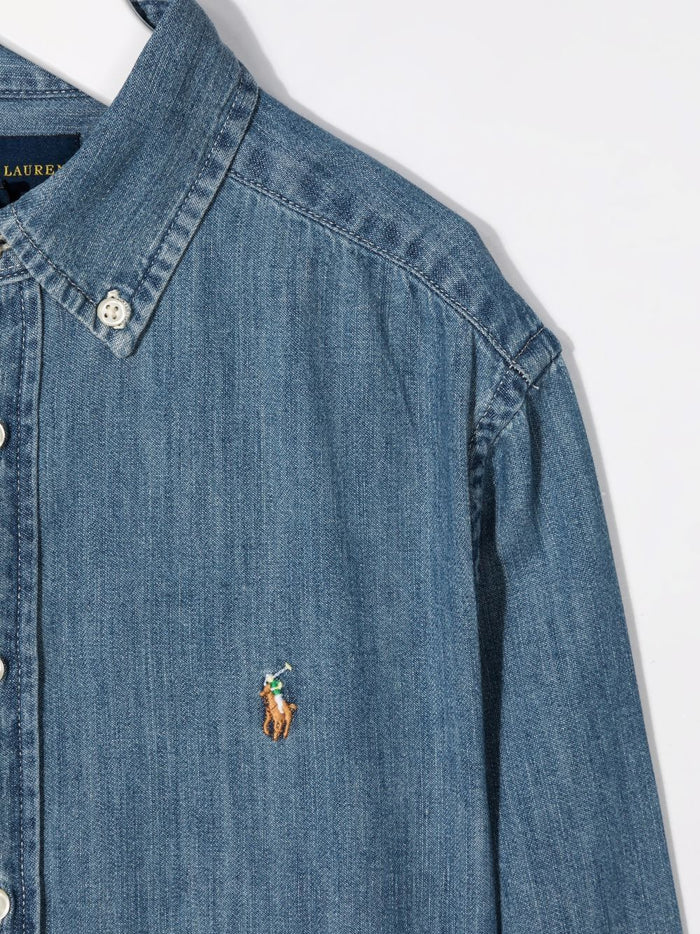 Ralph Lauren Shirts Medium Blue Denim