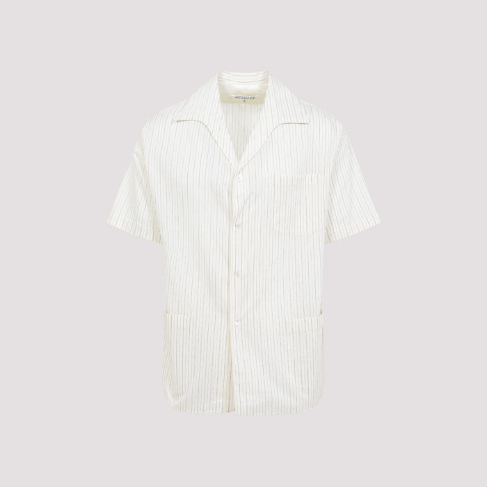 Cotton And Silk Shirt White
