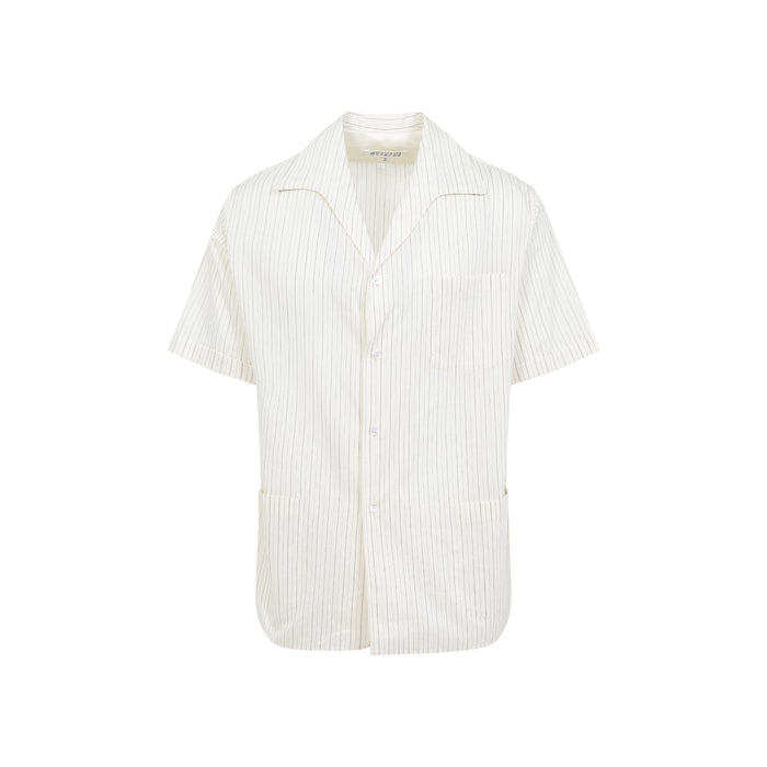 Cotton And Silk Shirt White