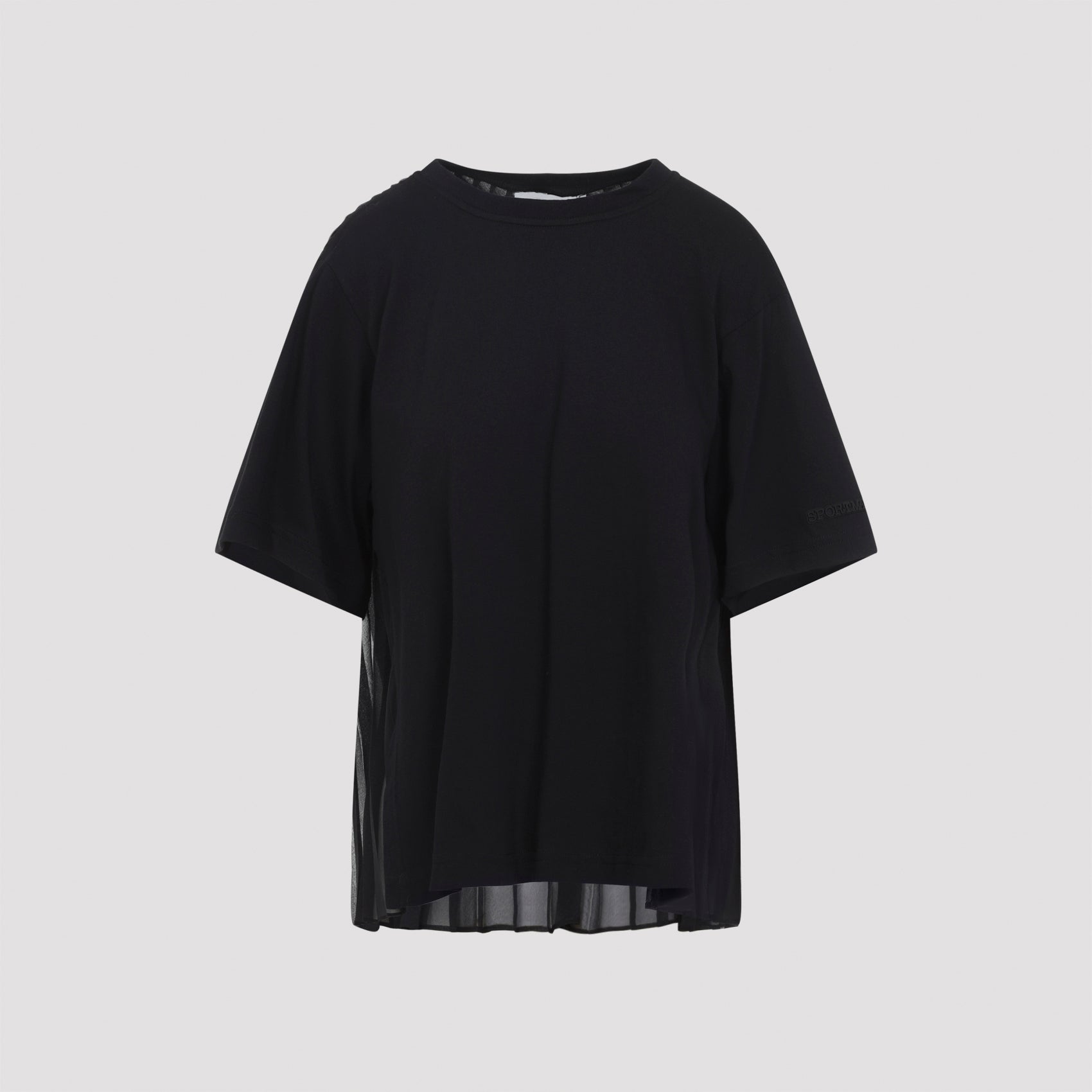 Spiga T-shirt Black Cotton Tshirt