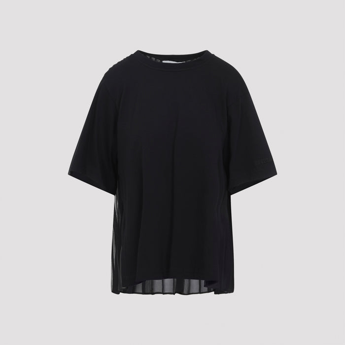 Spiga T-shirt Black Cotton Tshirt