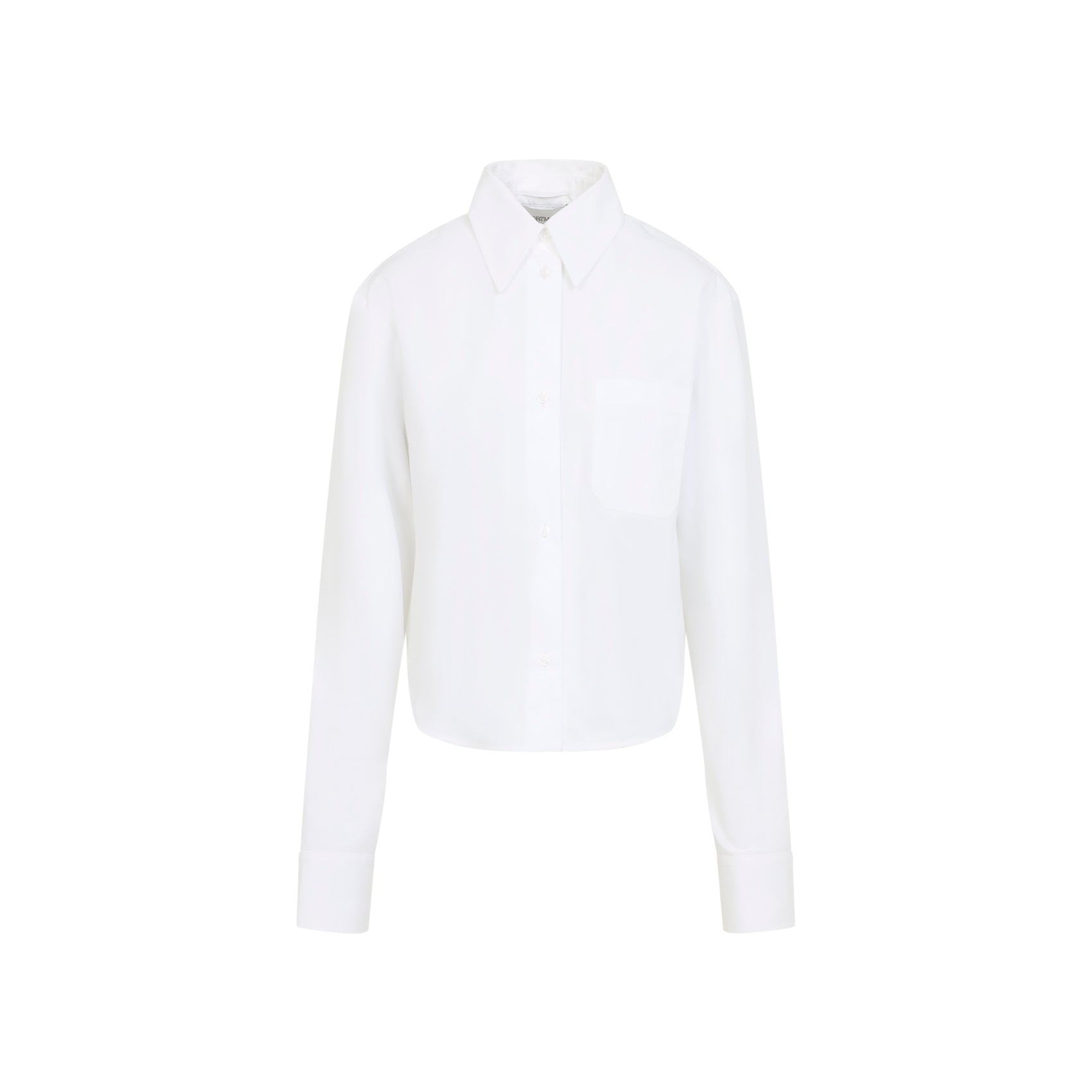 Ceppo Shirt White Cotton Polyester