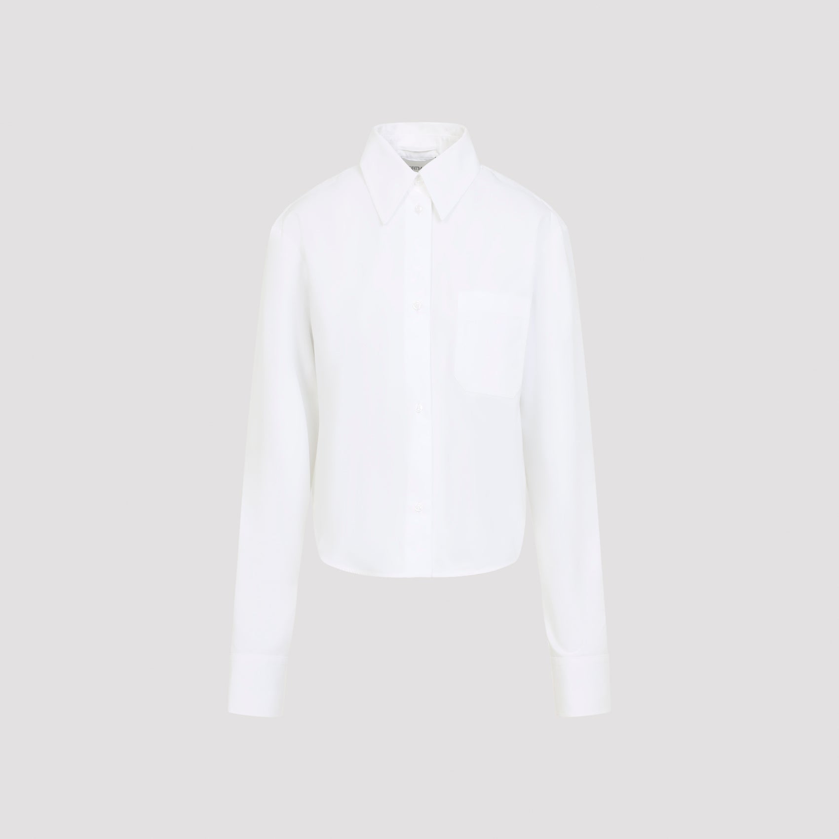Ceppo Shirt White Cotton Polyester
