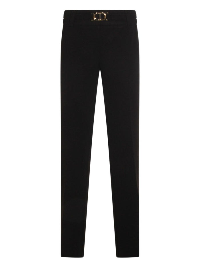 Twin-set Trousers Black Vi Pa Ea