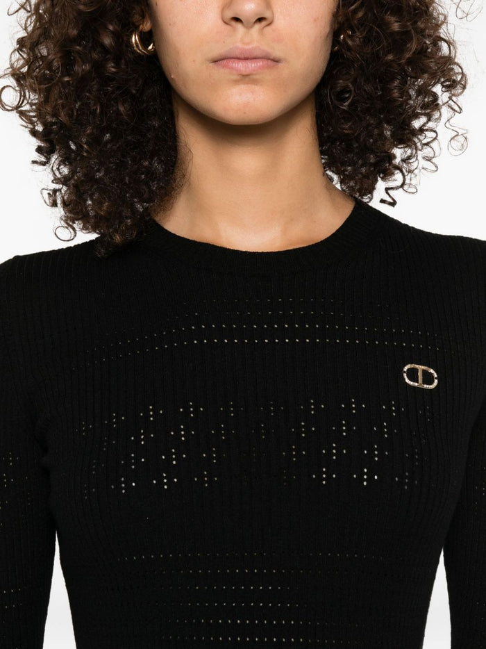 Twin-Set Sweaters Black Vi Pl