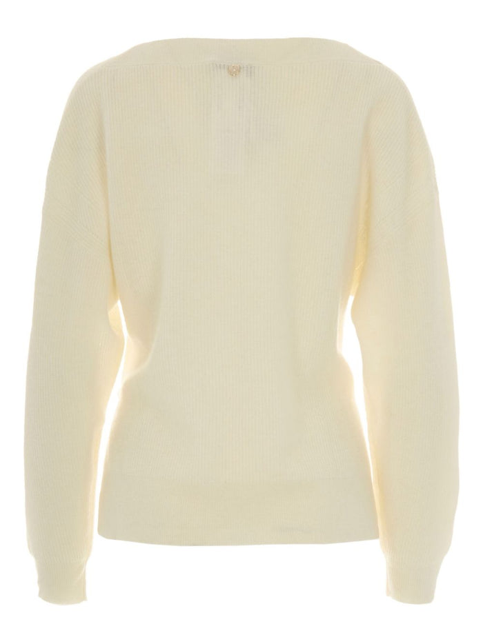 LIU JO BLACK Sweaters White Wo Ws