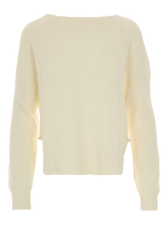 LIU JO BLACK Sweaters White Wo Ws
