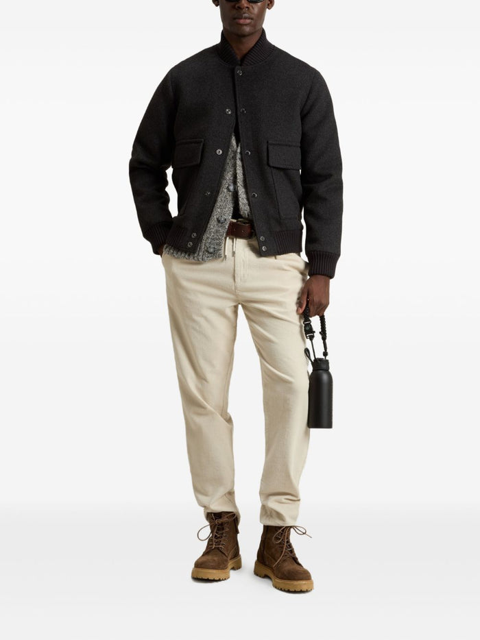 Woolrich Coats Grey Wool Polyester