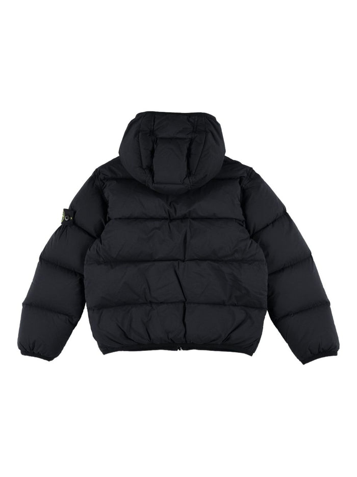 Stone Island Coats Black Pa Ea