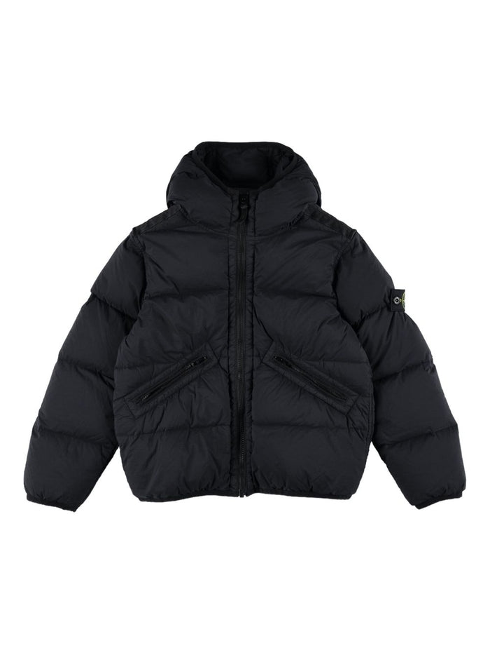 Stone Island Coats Black Pa Ea