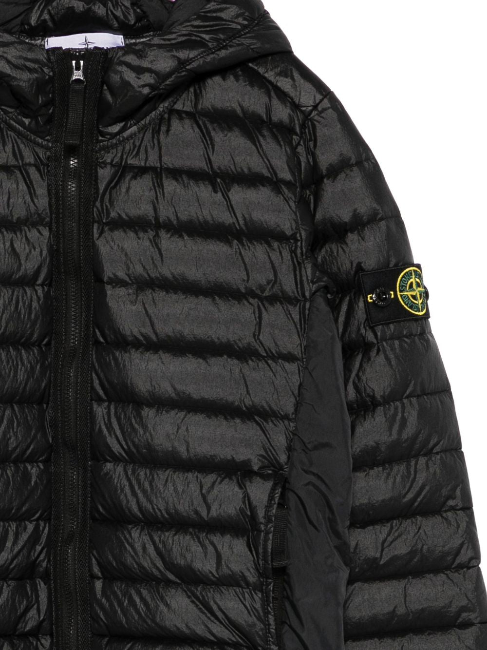 Stone Island Jackets Black Pa Padd.down Fea