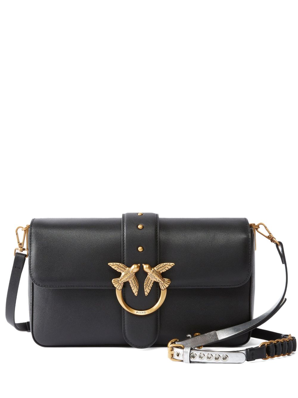Pinko Bags Black Genuine Leather