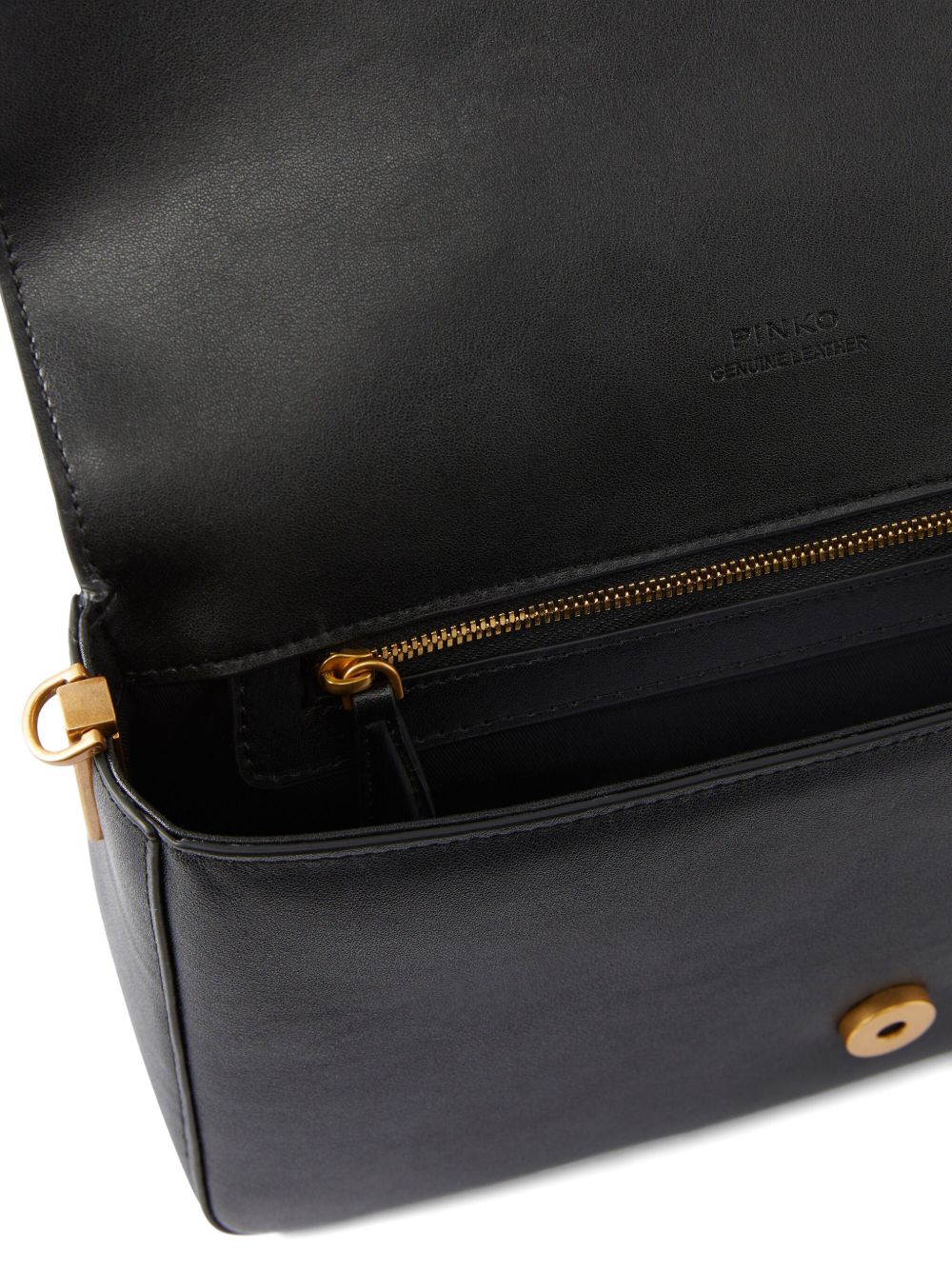 Pinko Bags Black Genuine Leather