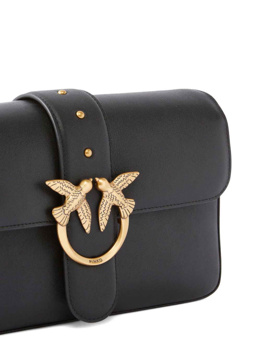Pinko Bags Black Genuine Leather
