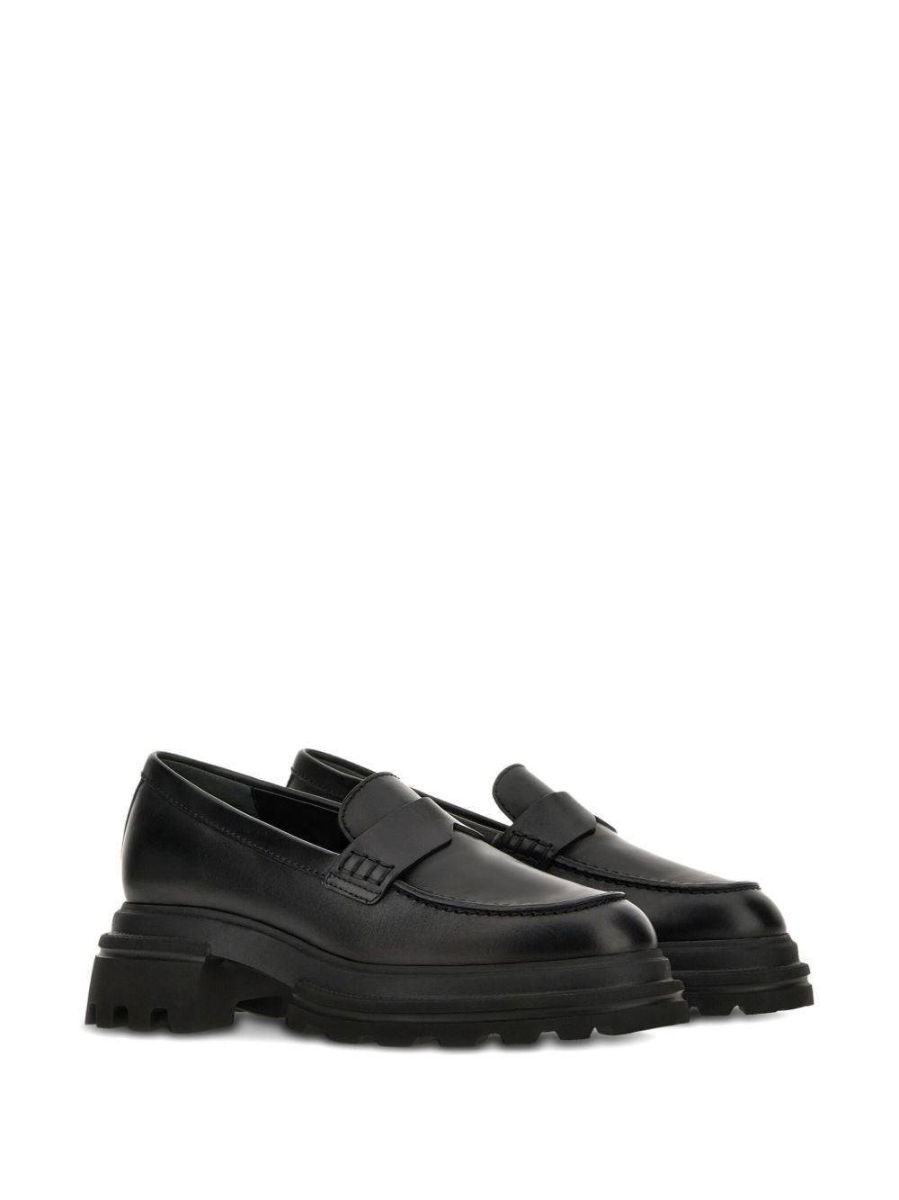 Hogan Flat shoes 100 Leather & Rubber Sole