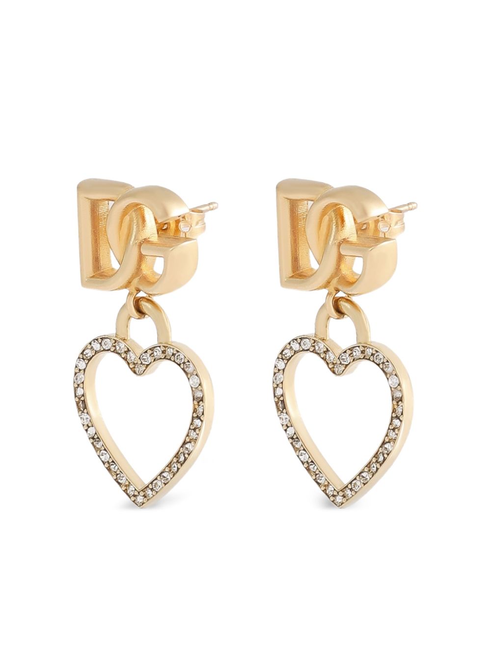 Dolce & Gabbana Bijoux Golden Ottone Vetro