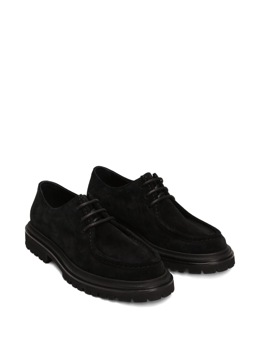 Dolce & Gabbana Flat shoes Black Leathe Rand Out.mat