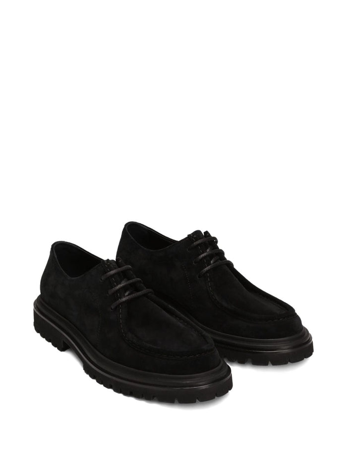 Dolce & Gabbana Flat shoes Black Leathe Rand Out.mat