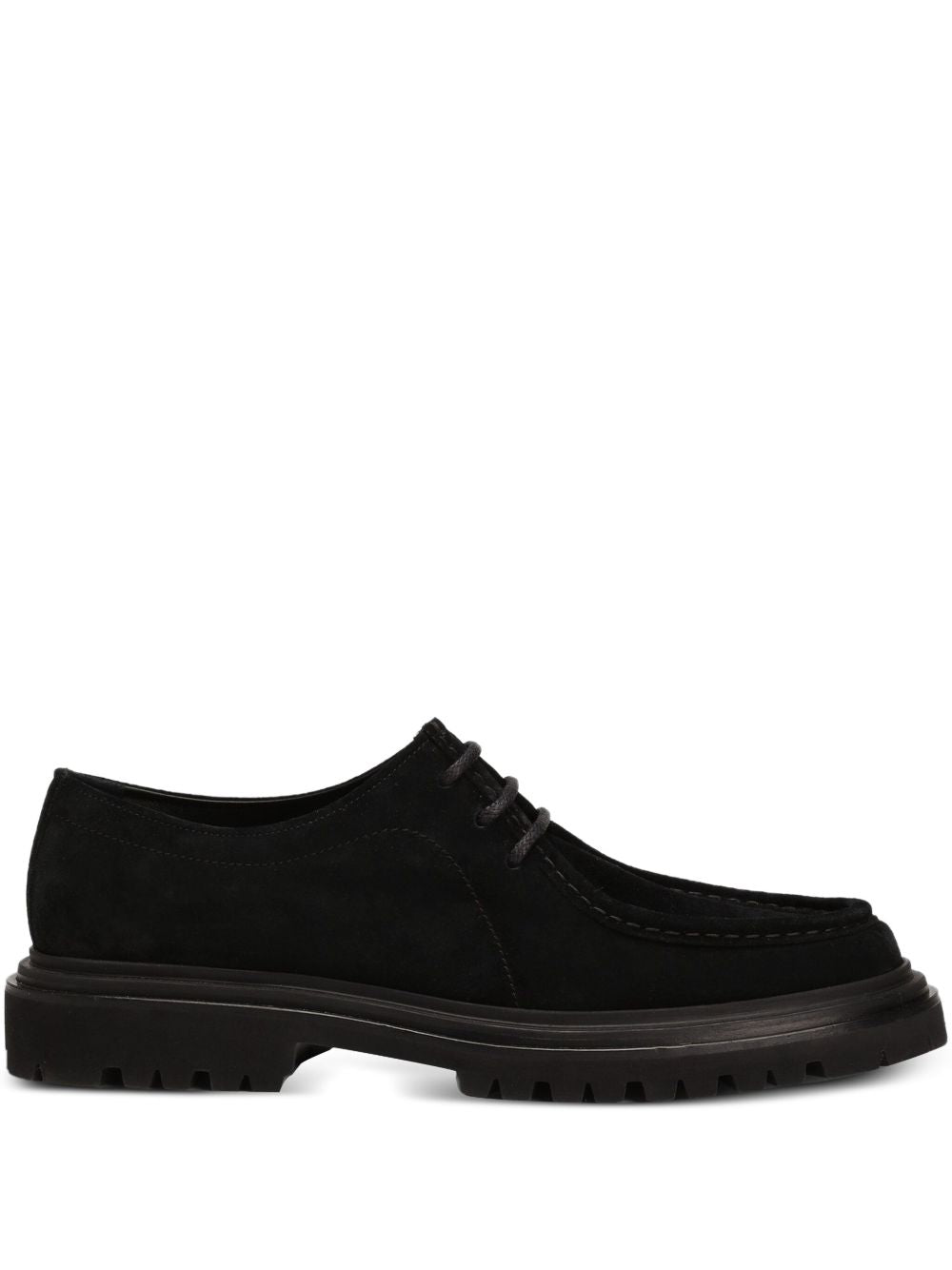 Dolce & Gabbana Flat shoes Black Leathe Rand Out.mat