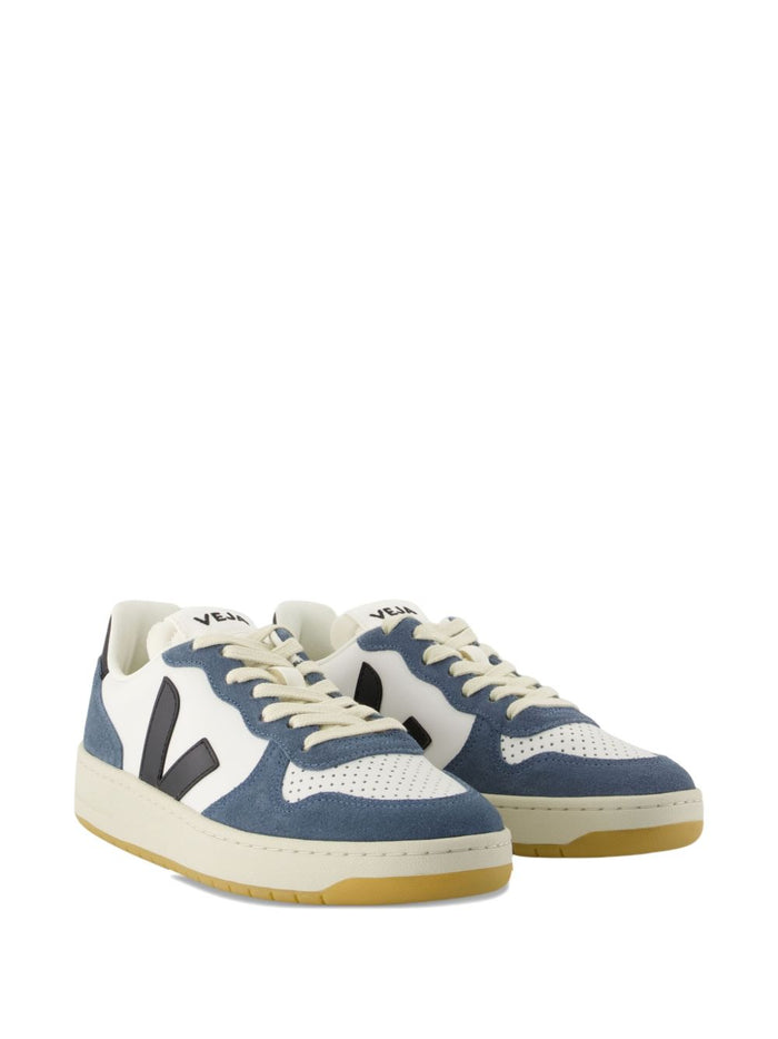 Veja Flat Shoes White / Blue Black