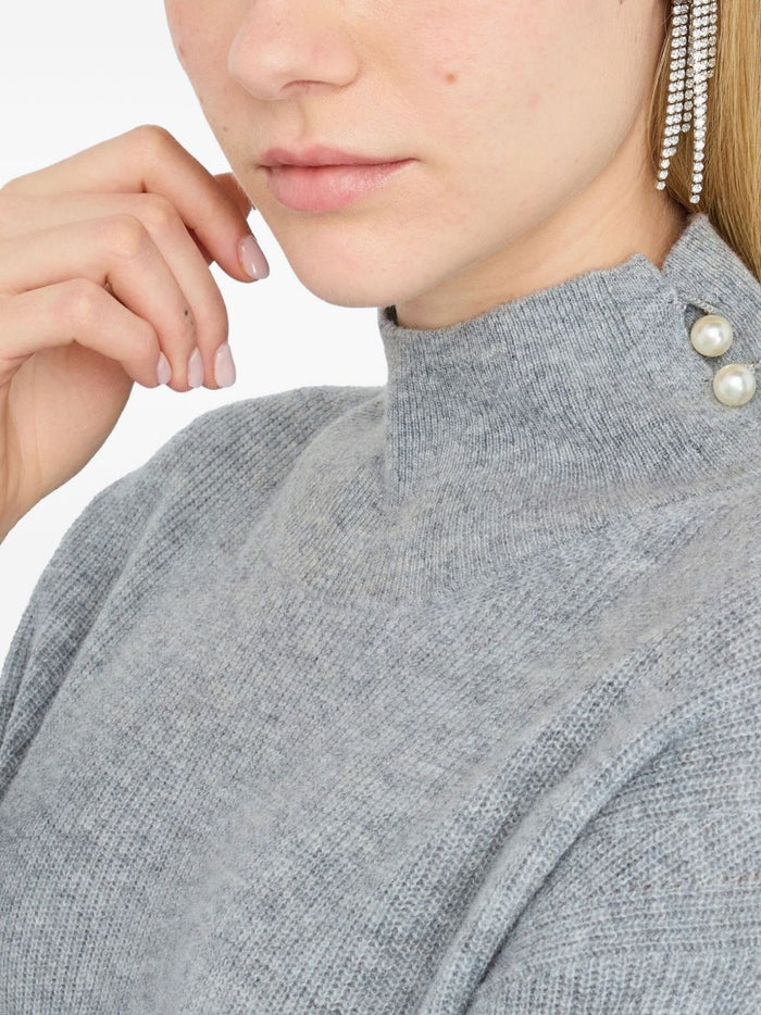LIU JO BLACK Sweaters Grey Wo Cashmere