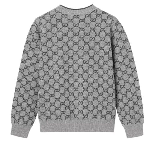 GUCCI KIDS Sweaters Medium Grey Wo Pa Ea