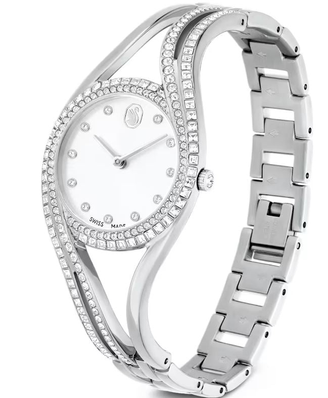 Swaroski Accessories Silver Stainless Steel