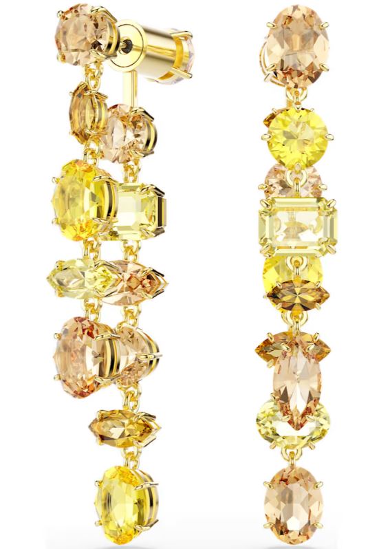 Swaroski Bijoux Yellow Brass