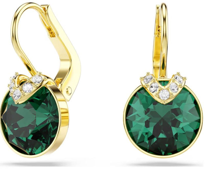 Swaroski Bijoux Green Brass