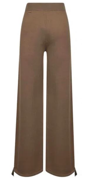 Max Mara Trousers Brown Lana