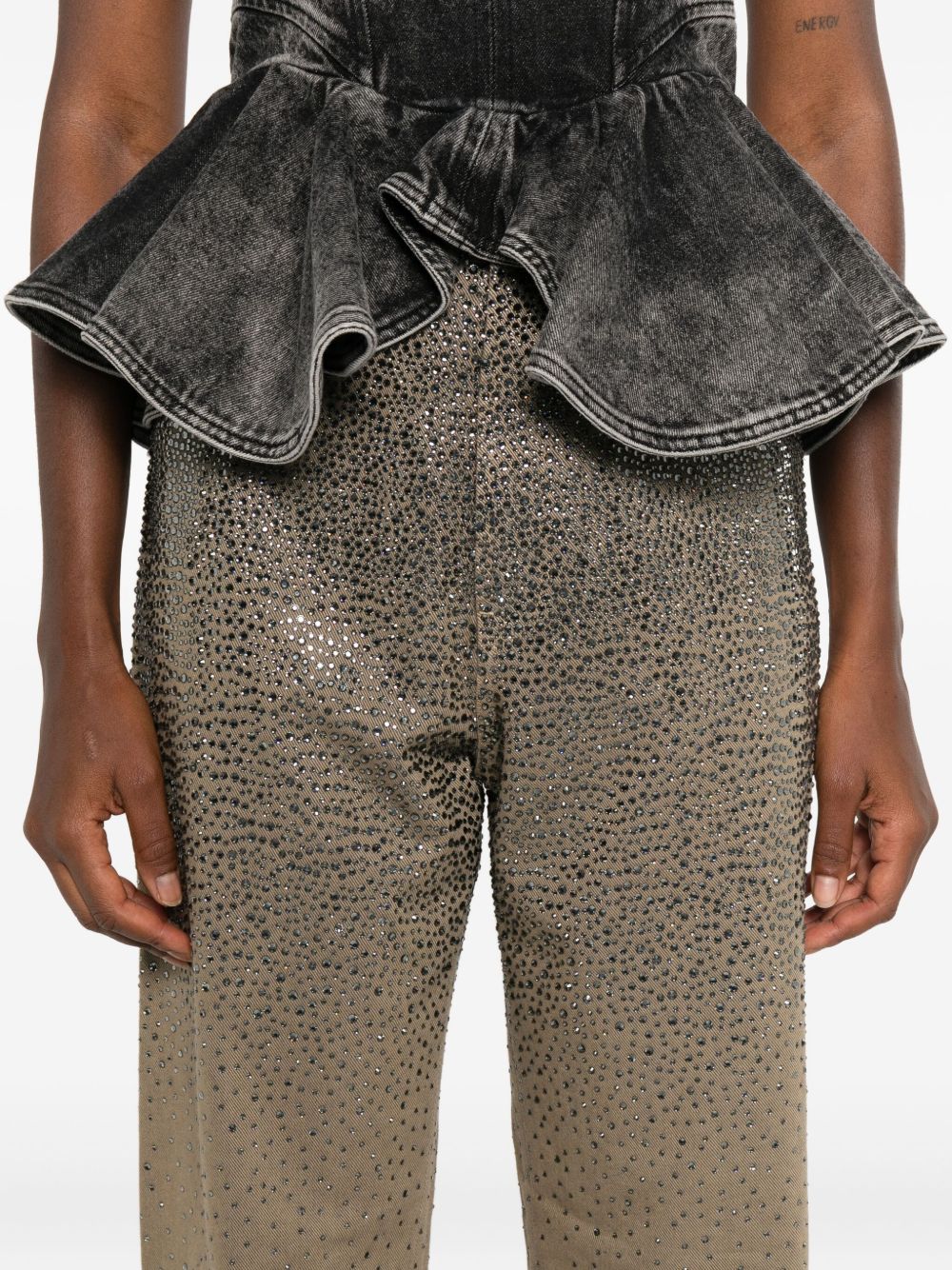 Golden Goose Trousers Pale Khaki