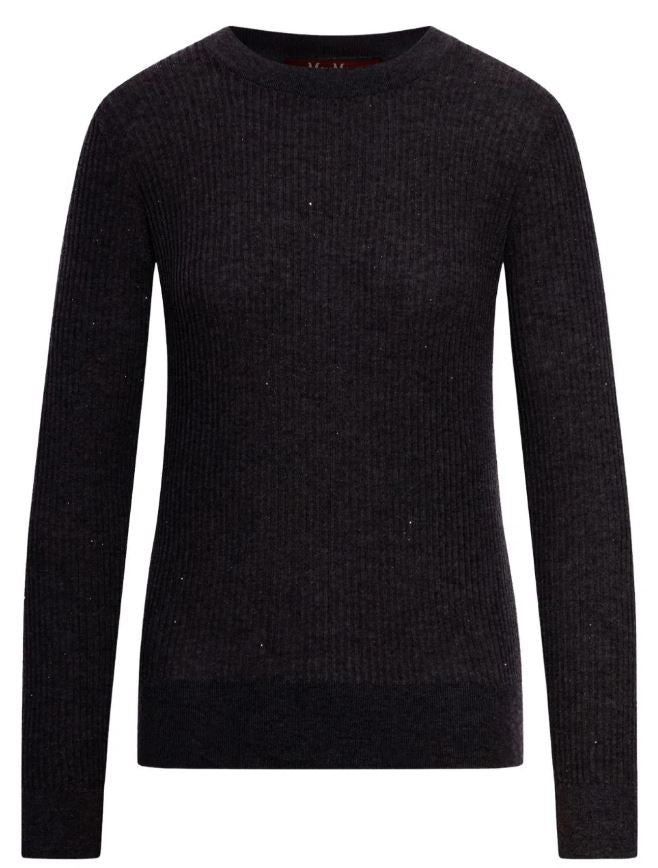 Max Mara Studio Sweaters Charcoal Se Wo