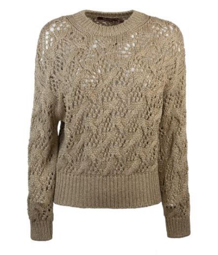 Max Mara Studio Sweaters Vi Metallized Fibre