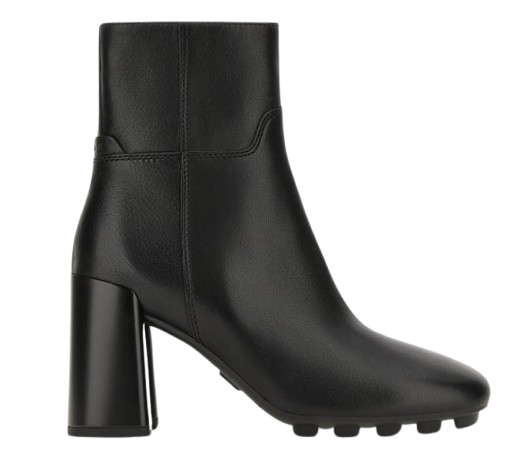 Hogan Flat shoes Black 100 Leather & Rubber Sole