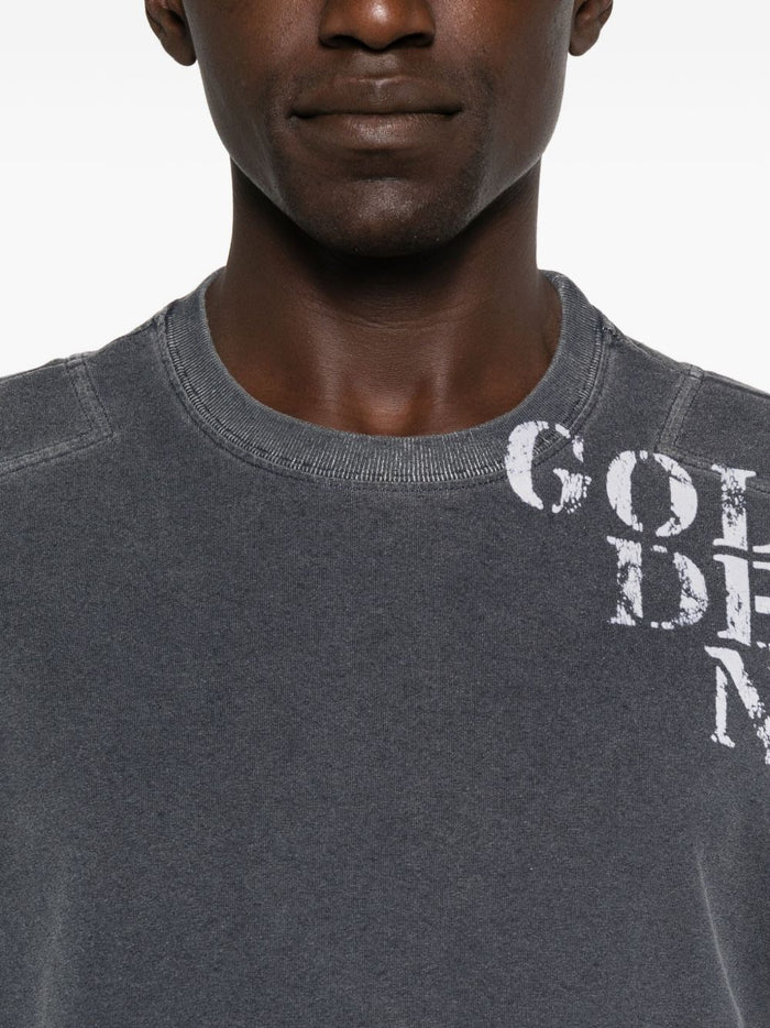 Golden Goose T-shirts and Polos Blue