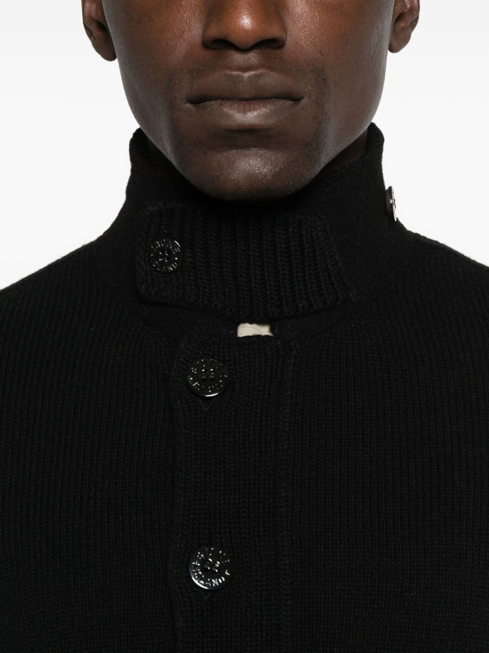 Stone Island Sweaters Black