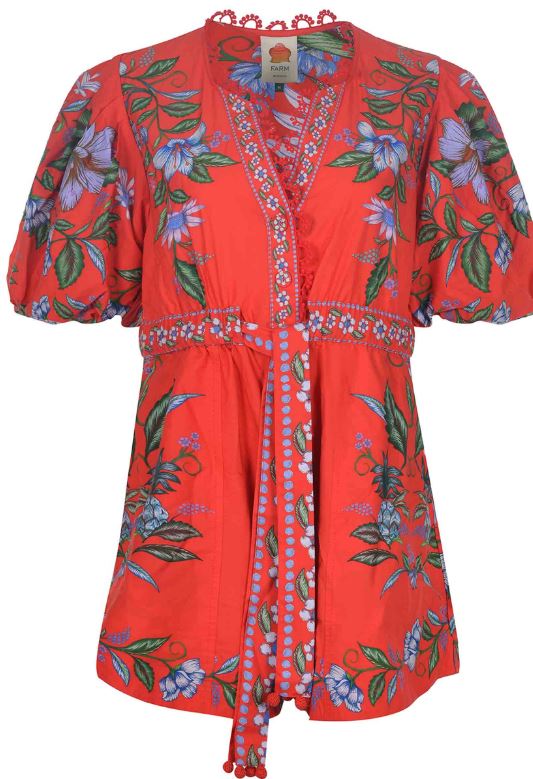 Farm Rio Dresses Red