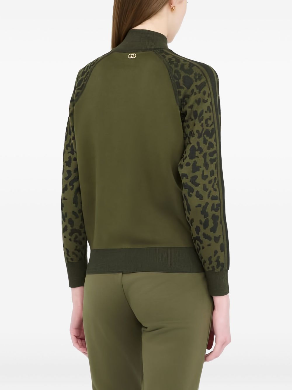 LIU JO SPORT Sweaters Green Viscosa Po Poliestere