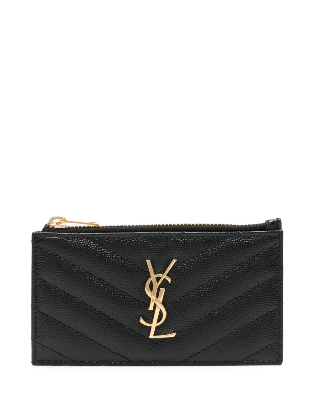 Saint Laurent Wallets Black Lea