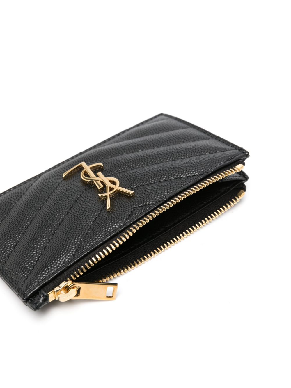 Saint Laurent Wallets Black Lea