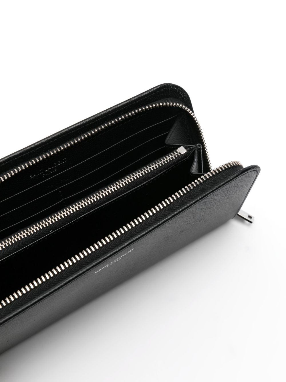 Saint Laurent Wallets Black Lea